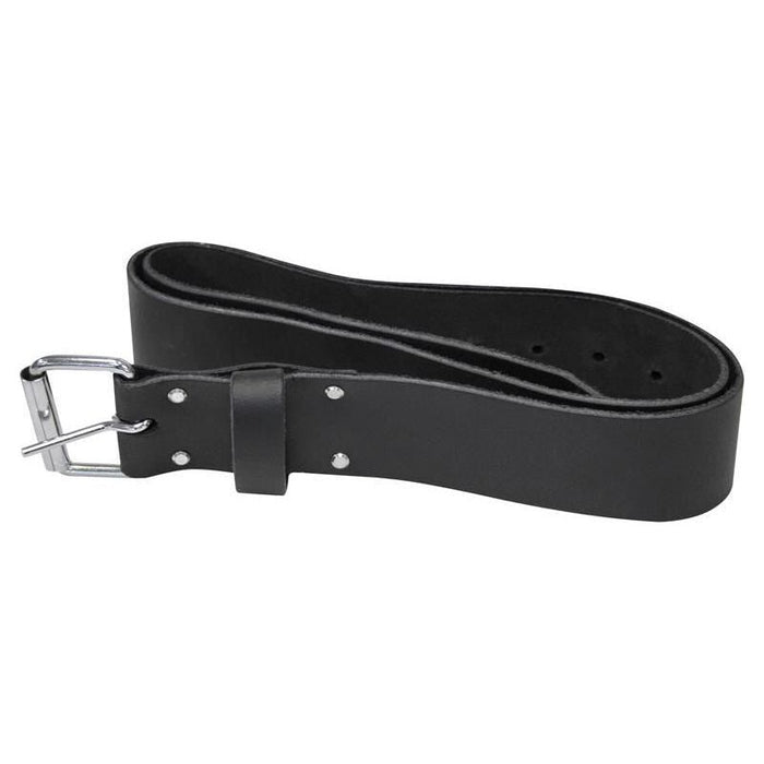 Faithfull Heavy-Duty Leather Belt Black Faithfull - Town Tools