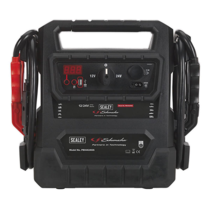 Sealey 12/24V RoadStart Emergency Jump Starter 4600 Peak Amps - DEKRA Approved Sealey - Town Tools 