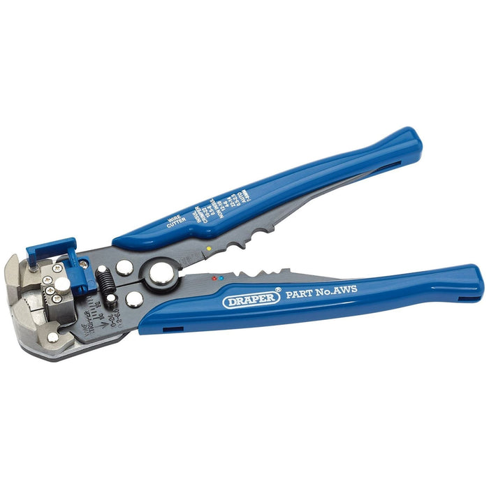 Draper Dual Action Automatic Wire Stripper/Crimper, 210mm 35385 Draper - Town Tools 