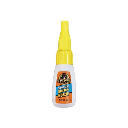 Gorilla Glue Gorilla Superglue Brush & Nozzle 12g Gorilla Glue - Town Tools