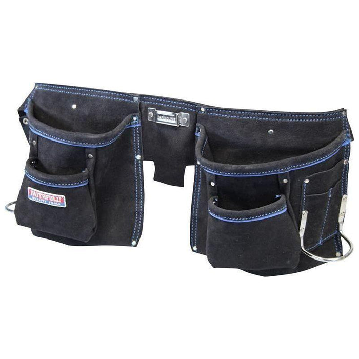 Faithfull Double Tool & Nail Pouch Faithfull - Town Tools