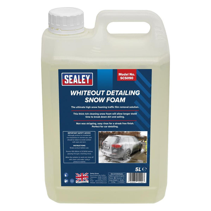 Sealey Pressure Washer with Snow Foam 170bar 450L/hr PW2400COMBO Sealey - Town Tools 