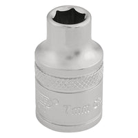 Draper 6 Point Metric Socket, 3/8" Sq. Dr., 7mm 16532