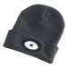 Draper Beanie Hat with Rechargeable Torch, One Size, 1W, 100 Lumens, Grey 99522 Draper - Town Tools 