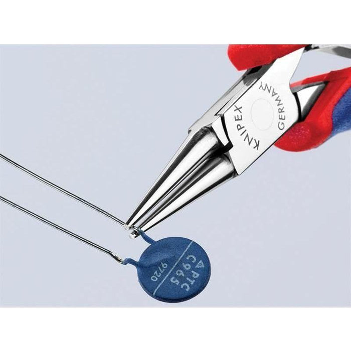 Knipex Round Nose Electronics Pliers Multi-Component Grip 115mm Knipex - Town Tools