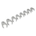 Sealey Crow's Foot Spanner Set 8pc 1/2"Sq Drive Metric AK5981 Sealey - Town Tools 