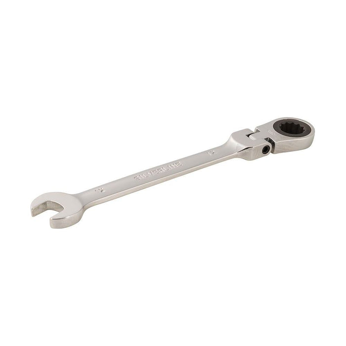 Silverline Flexible Head Ratchet Spanner 12mm Silverline - Town Tools 