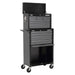 Sealey Topchest & Rollcab Combination 13 Drawer with Ball-Bearing Slides Black/G Sealey - Town Tools 