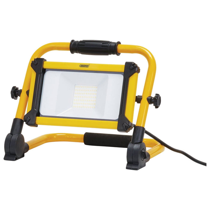 Draper 230V SMD LED Folding Site Light, 10W, 1100 Lumens Draper - Town Tools