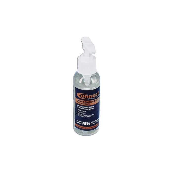 Connect Hand Sanitiser Gel 100ml Bottles 35360 Connect Workshop Consumables - Town Tools 