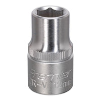 Sealey WallDrive Socket 12mm 1/2"Sq Drive S1212