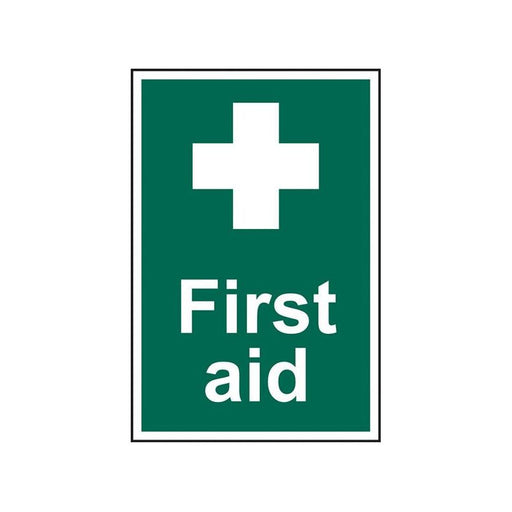 Scan First Aid - PVC Sign 200 x 300mm Scan - Town Tools