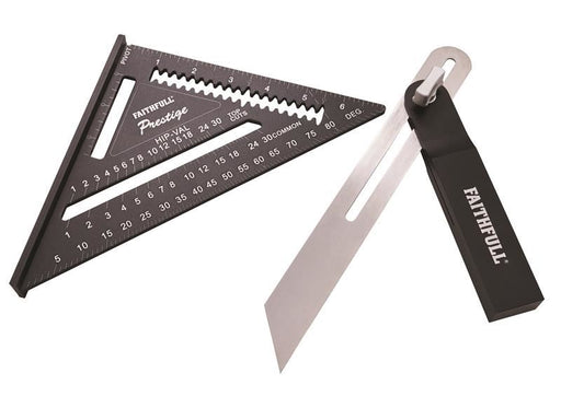 Faithfull CNC Sliding Bevel & Quick Square Set Faithfull - Town Tools