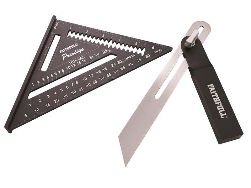 Faithfull CNC Sliding Bevel & Quick Square Set Faithfull - Town Tools