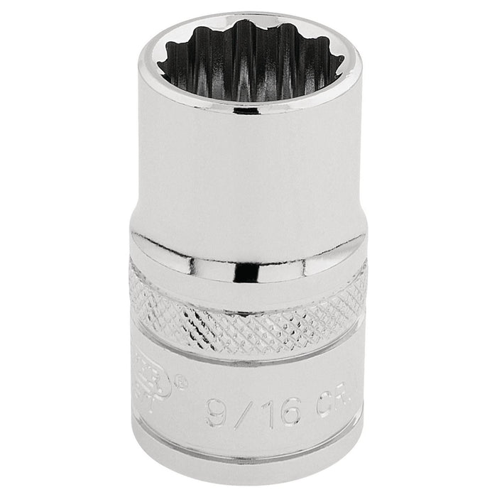 Draper HI-TORQ 12 Point Socket, 1/2" Sq. Dr., 9/16" 33609 Draper - Town Tools 