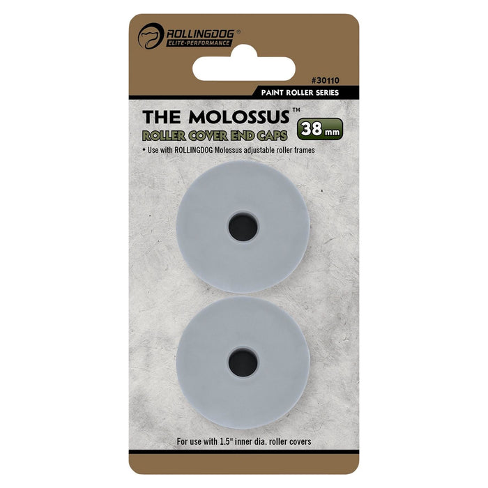 Draper Rollingdog The Molossus Roller Cover End Caps, 12-18" (Pack of 2) Draper - Town Tools
