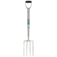 Draper Stainless Steel Garden Fork with Soft Grip Handle 83755
