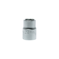 Teng Tools 3/4" Socket 6 pt Metric 22mm
