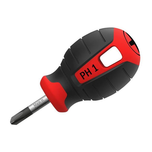 Hultafors Stubby Phillips Screwdriver PH1 x 25mm Hultafors - Town Tools