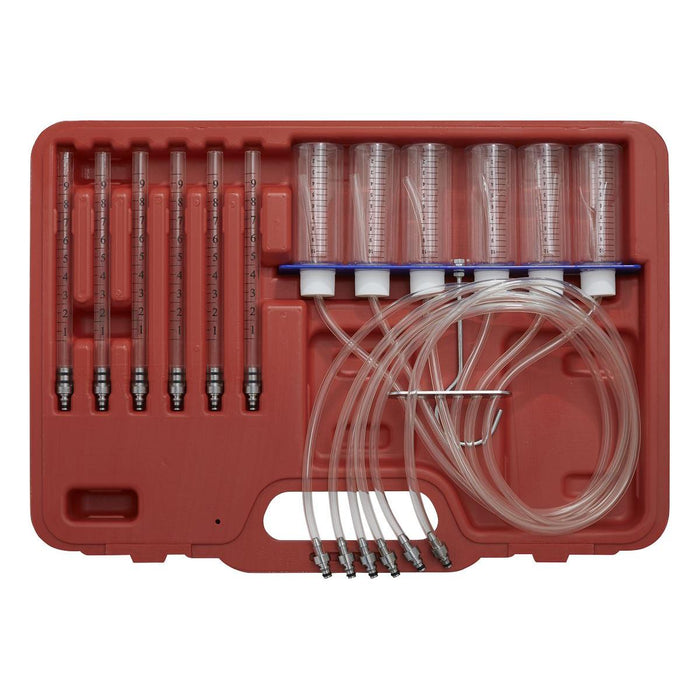 Sealey Diesel Injector Flow Test Kit Common Rail VS2046 Sealey - Town Tools 