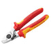 Knipex VDE Cable Shears with Return Spring 165mm Knipex - Town Tools