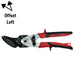 Teng Tools Offset Tin Snip Left/Straight Teng Tools - Town Tools 