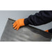 Sealey Orange Diamond Grip Extra-Thick Nitrile Powder-Free Gloves X-Large Pack o Sealey - Town Tools 