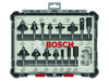 Bosch Powertool Accessories PRO Router Bit Mixed Set, 15 Piece Bosch Powertool Accessories - Town Tools