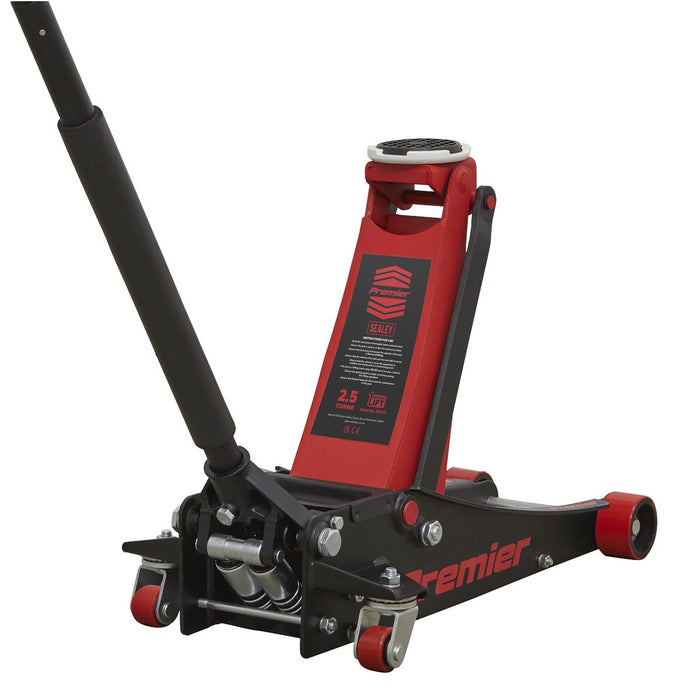 Sealey Premier Premier Low Profile with Rocket Lift Trolley Jack 2.5 Tonne Sealey Premier - Town Tools 