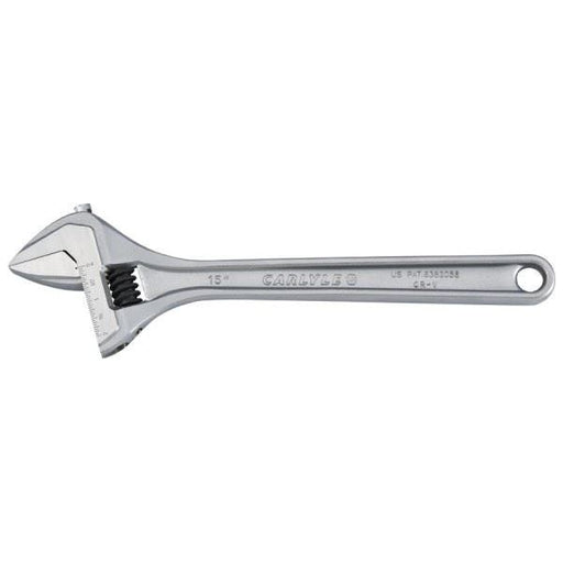 Carlyle Hand Tools Adjustable Wrench - 15in. Long Caryle Tools - Town Tools 