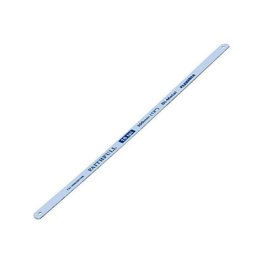 Faithfull Hacksaw Blades 300mm (12in) x 18 TPI (Pack 2) Faithfull - Town Tools