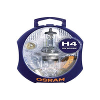 Osram CLKMH4 Minibox H4 mobile lamp replacement headlamp +5 spare lamps +3 flat