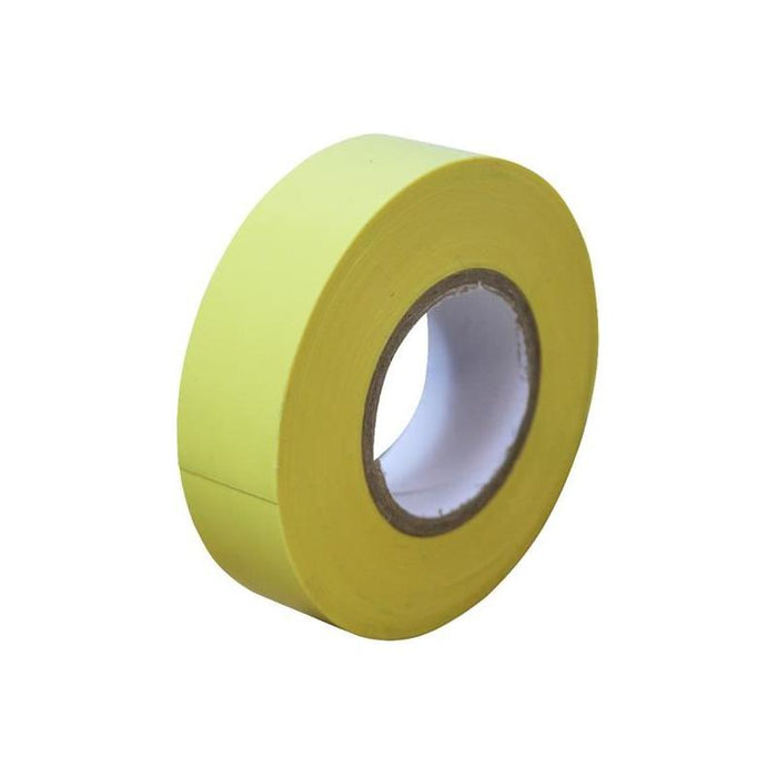 Faithfull PVC Electrical Tape Yellow 19mm x 20m Faithfull - Town Tools