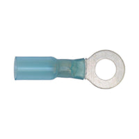 Sealey Heat Shrink Ring Terminal8.4mm Blue Pack of 25 BTSR2584