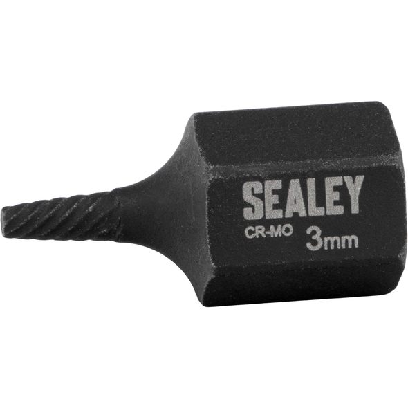 Sealey 3/8"Dr Stud Extractor 3mm - 37mm Long