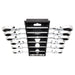 Draper HI-TORQ Metric Flexible Head Double Ring Ratchet Spanner Set (6 Piece) Draper - Town Tools