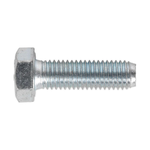 Sealey HT Setscrew M12 x 40mm 8.8 Zinc Pack of 25 SS1240 Sealey - Town Tools 