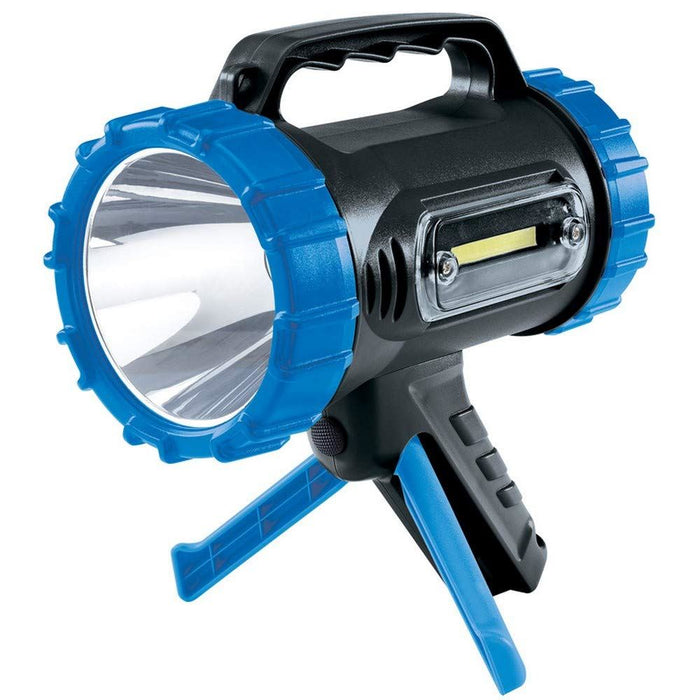 Draper Cree LED Rechargeable Spotlight with Power Bank and Stand, 10W, 850 Lumen Draper - Town Tools 