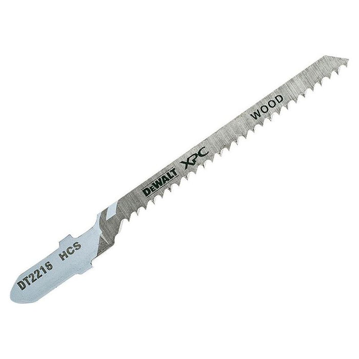 Dewalt Power Tools XPC HCS Wood Jigsaw Blades Pack of 5 T119BO DeWALT Power Tools - Town Tools