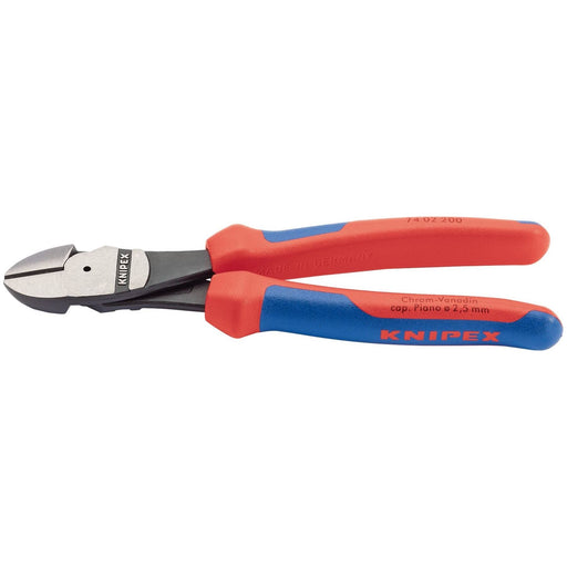 Draper Knipex 74 02 200 High Leverage Diagonal Side Cutter with Comfort Grip Han Draper - Town Tools 