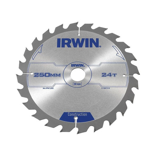 Irwin® General Purpose Table & Mitre Saw Blade 250 x 30mm x 24T ATB IRWIN® - Town Tools