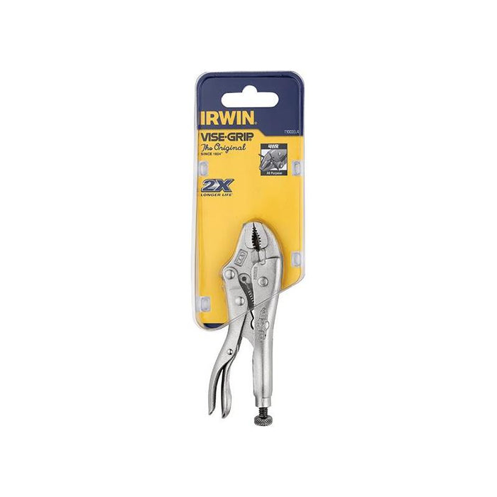 Irwin® Vise-Grip® 4WRC Curved Jaw Locking Pliers with Wire Cutter 100mm (4in) IRWIN® Vise-Grip® - Town Tools