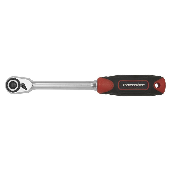 Sealey Compact Head Ratchet Wrench 3/8"Sq Drive Platinum Series AK8988 Sealey - Town Tools 