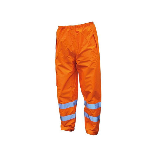 Scan Hi-Vis Orange Motorway Trousers - L (40in) Scan - Town Tools