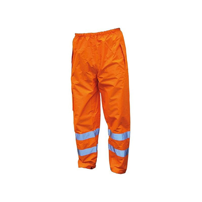 Scan Hi-Vis Orange Motorway Trousers - L (40in) Scan - Town Tools