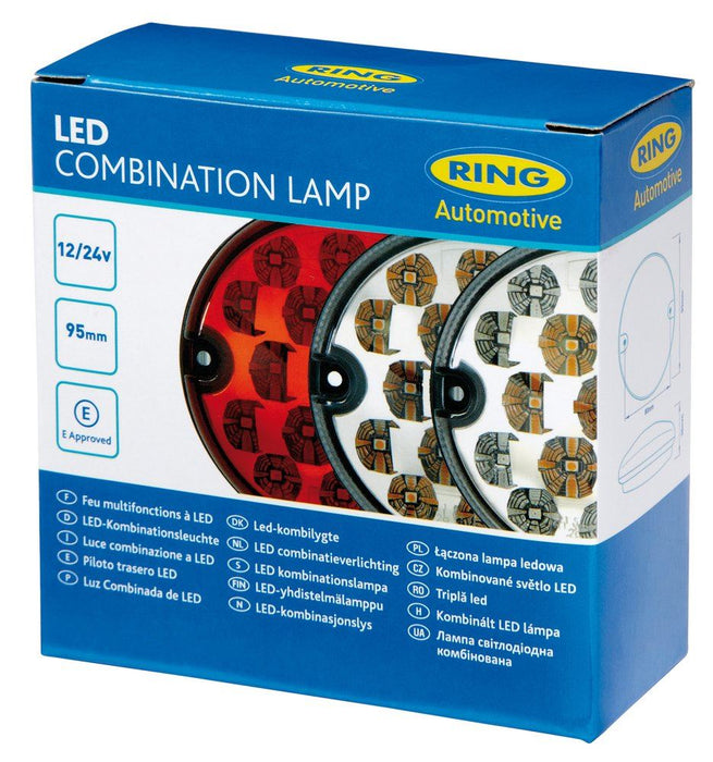 Ring RCV4501 Clear Lens LED Indicator Lamp