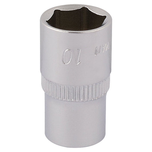 Draper Elora Hexagon Socket, 1/4" Sq. Dr., 10mm 11099 Draper - Town Tools 