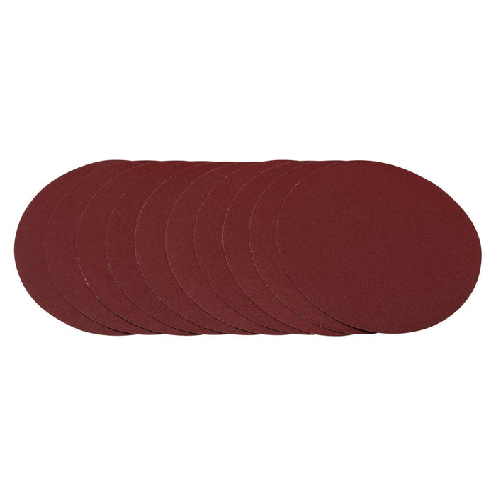 Draper Sanding Discs, 230mm, 120 Grit (Pack of 10) 10371 Draper - Town Tools 