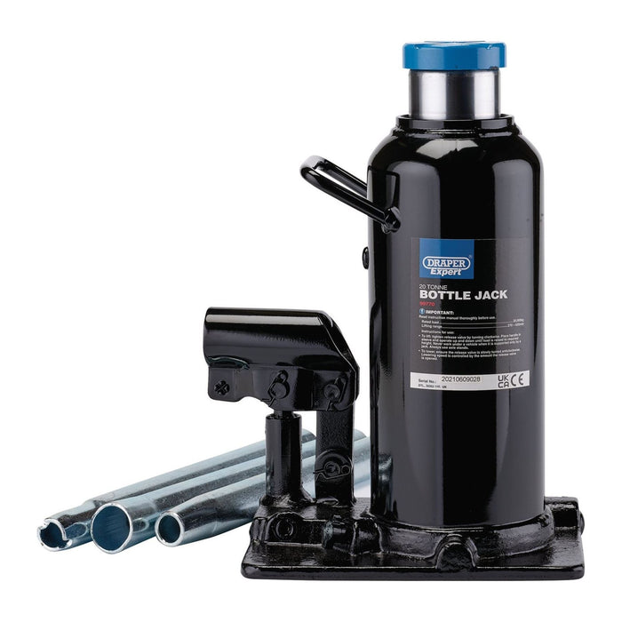Draper Expert Hydraulic Bottle Jack, 20 Tonne 99770