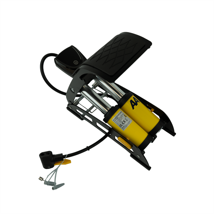 AA Digital Double Cylinder Barrel Foot Pump